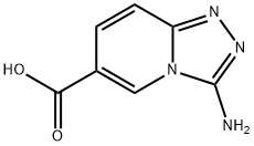 3-Amino[1,2,4]triazolo[4,3-a]pyridine-6-carboxylic acid Structure