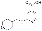 2-(tetrahydro-2h-pyran-4-ylmethoxy)isonicotinic acid