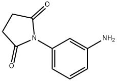 1-(3-aminophenyl)pyrrolidine-2,5-dione Struktur