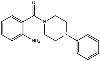 2-[(4-phenylpiperazin-1-yl)carbonyl]aniline Structure