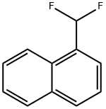 1-(Difluoromethyl)naphthalene Structure