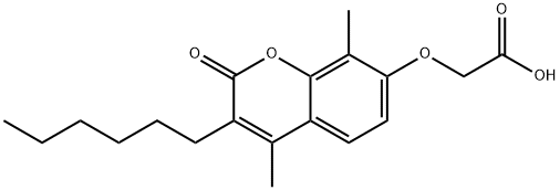 [(3-Hexyl-4,8-dimethyl-2-oxo-2H-chromen-7-yl)oxy]-acetic acid|2-(3-己基-4,8-二甲基-2-氧代-苯并吡喃-7-基)氧基乙酸