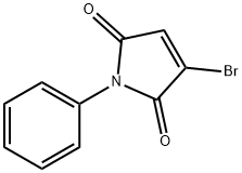 3-溴-1-苯基-吡咯-2,5-二酮 结构式