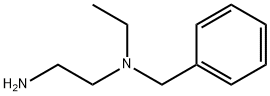 N-(2-アミノエチル)-N-ベンジル-N-エチルアミン 化学構造式