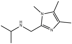 N-[(1,4,5-三甲基-1H-咪唑基-2-基)甲基]丙-2-胺二盐酸盐 结构式