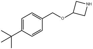 3-{[4-(tert-Butyl)benzyl]oxy}azetidine Struktur