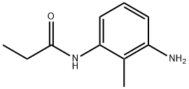 N-(3-amino-2-methylphenyl)propanamide 结构式