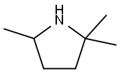 2,2,5-三甲基吡咯烷, 6496-48-6, 结构式
