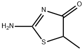 2-Amino-5-methyl-1,3-thiazol-4(5H)-one Structure
