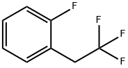 1-Fluoro-2-(2,2,2-trifluoroethyl)benzene Structure
