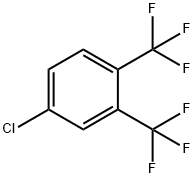 4-Chloro-1,2-bis-(trifluoromethyl)benzene Struktur