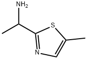 [1-(5-甲基-1,3-噻唑-2-基)乙基]胺二盐酸盐 结构式