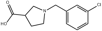 1-(3-CHLOROBENZYL)PYRROLIDINE-3-CARBOXYLICACID|