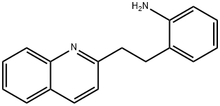 [2-(2-喹啉-2-基乙基)苯基]胺, 190437-55-9, 结构式
