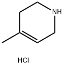 4-Methyl-1,2,3,6-tetrahydropyridine hydrochloride Struktur