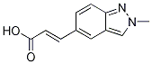 trans-3-(2-Methyl-2H-indazol-5-yl)prop-2-enoic acid
