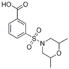 3-[(2,6-Dimethylmorpholin-4-yl)sulphonyl]benzoic acid