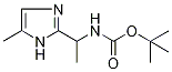 tert-Butyl [1-(5-methyl-1H-imidazol-2-yl)ethyl]carbamate Structure