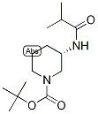 (3S)-1-(tert-Butoxycarbonyl)-3-(isobutyramido)piperidine, tert-Butyl (3S)-3-[(2-methylpropanoyl)amino]piperidine-1-carboxylate