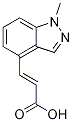 trans-3-(1-Methyl-1H-indazol-4-yl)prop-2-enoic acid