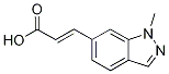 trans-3-(1-Methyl-1H-indazol-6-yl)prop-2-enoic acid