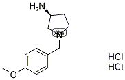 4-{[(3S)-3-Aminopyrrolidin-1-yl]methyl}anisole dihydrochloride, (3S)-1-(4-Methoxybenzyl)pyrrolidin-3-amine dihydrochloride