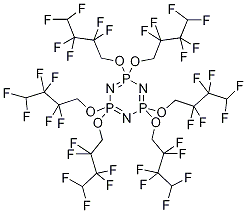 Hexakis(2,2,3,3,4,4-hexafluorobutoxy)phosphazene