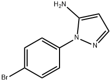 1-(4-Bromophenyl)-1H-pyrazol-5-amine Struktur