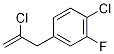 2-Chloro-3-(4-chloro-3-fluorophenyl)prop-1-ene