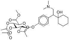rac O-Desmethyl Venlafaxine 2,3,4-Tri-O-acetyl--D-glucuronide Methyl Ester