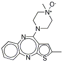 Olanzapine-d3 N-Oxide Struktur