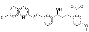 (S)-α-[3-[2-(7-Chloro-2-quinolinyl)ethenyl]phenyl]-4-Methoxy-2-carboxylate-benzenepropanol Methyl Ester
