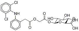 2-[(2,6-Dichlorophenyl)-aMino]benzeneacetic Acid CarboxyMethyl Ester Acyl-β-D-Glucuronide