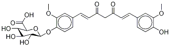 4-[(1E,6E)-7-(4-Hydroxy-3-Methoxy-d3-phenyl)-3,5-dioxo-1,6-heptadien-1-yl]-2-Methoxyphenyl β-D-Glucopyranosiduronic Acid