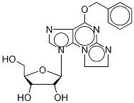 O6-Benzyl-N2,3-etheno Guanosine-13C2,D, , 结构式