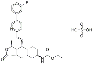 Vorapaxar-d5 Sulfate Struktur