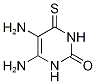 5,6-ジアミノ-4-チオウラシル-13C2 化学構造式