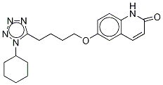3,4-Dehydro Cilostazol-d11 结构式