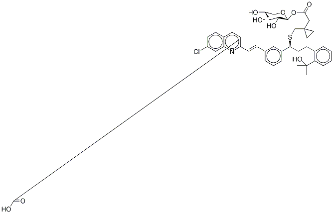 Montelukast Acyl--D-glucuronide-d6