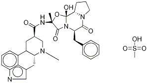 Dihydro Ergotamine-13C,d3 Mesylate Struktur