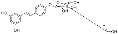 trans-Resveratrol-13C6 4'-O-β-D-Glucuronide