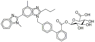 Telmisartan-d3 Acyl--D-glucuronide, , 结构式