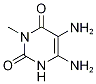 5,6-ジアミノ-3-メチルウラシル-D3 化学構造式