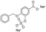 5-Carboxy-2-benzyloxyphenyl 3-O-Sulfate DisodiuM Salt
