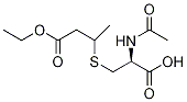 N-Acetyl-d3-S-(2-ethoxycarbonylethyl-1-methyl)-L-cysteine, 45215-04-1, 结构式