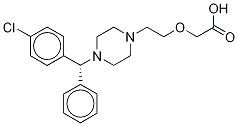 (R)-Cetirizine-d4 Dihydrochloride Structure