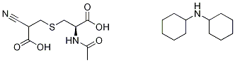N-Acetyl-S-(2-cyanocarboxyethyl)-L-cysteine Bis(dicyclohexylaMine) Salt Structure