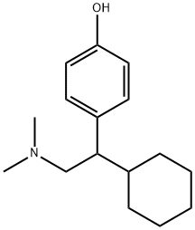 rac Deoxy-O-desMethyl Venlafaxine Struktur