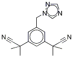 ANASTROZOLE-D12 Struktur