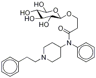 3-(β-D-Glucopyranuronosyloxy)-N-phenyl-N-[1-(2-phenylethyl)-4-piperidinyl]propanaMide